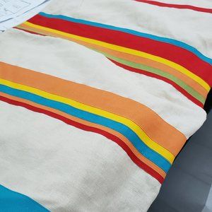 Pottery Barn 16 x 26 throw pillow cover with Grosgrain ribbon